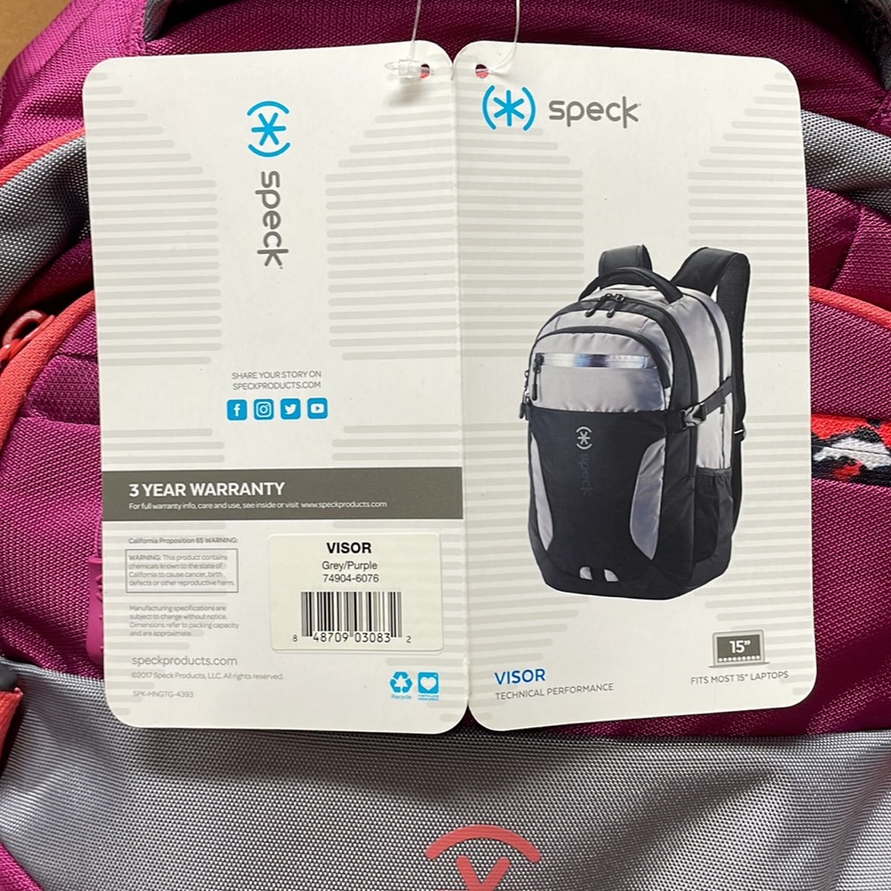 Backpack speck padded - Picture 2 of 7
